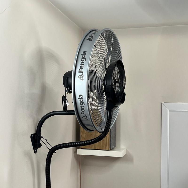 Ventilator zidni sa raspršivačem